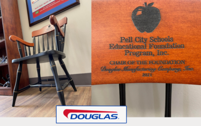 Douglas Manufacturing Named a “Chair of the Pell City Schools Educational Foundation”